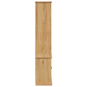 Βιβλιοθήκη VIGO 85 x 35 x 170 εκ. από Μασίφ Ξύλο Πεύκου - Pakobazaar