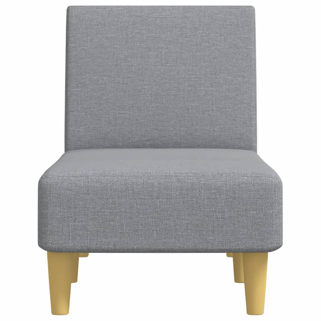 Ανάκλιντρο Ανοιχτό Γκρι Υφασμάτινο