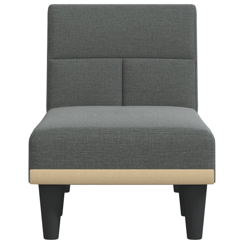 Ανάκλιντρο Σκούρο Γκρι Υφασμάτινο