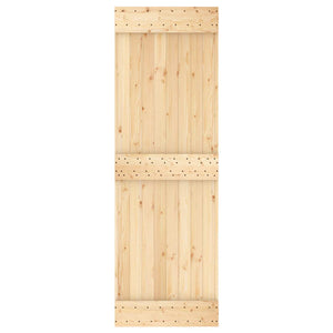 Πόρτα NARVIK Φυσικό 70 x 210 cm Συμπαγές Ξύλο Πεύκου - Pakobazaar