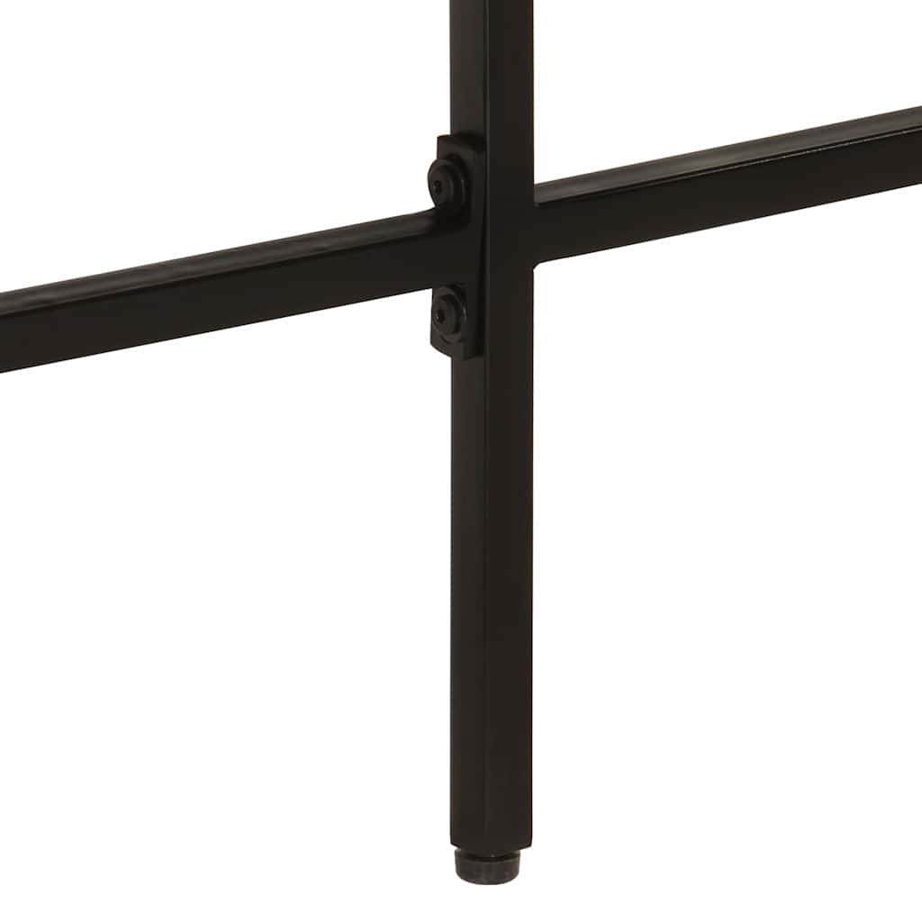 Γραφείο 165x110x77 cm Μασίφ Ξύλο Μάνγκο και Σίδερο