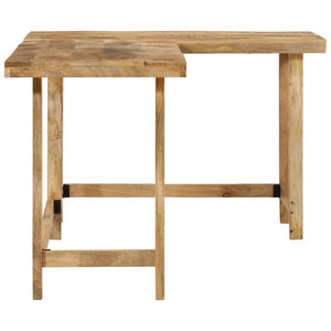Γραφείο 165x110x75 cm Mango από μασίφ ξύλο - Pakobazaar
