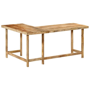 Γραφείο 165x110x75 cm Mango από μασίφ ξύλο - Pakobazaar