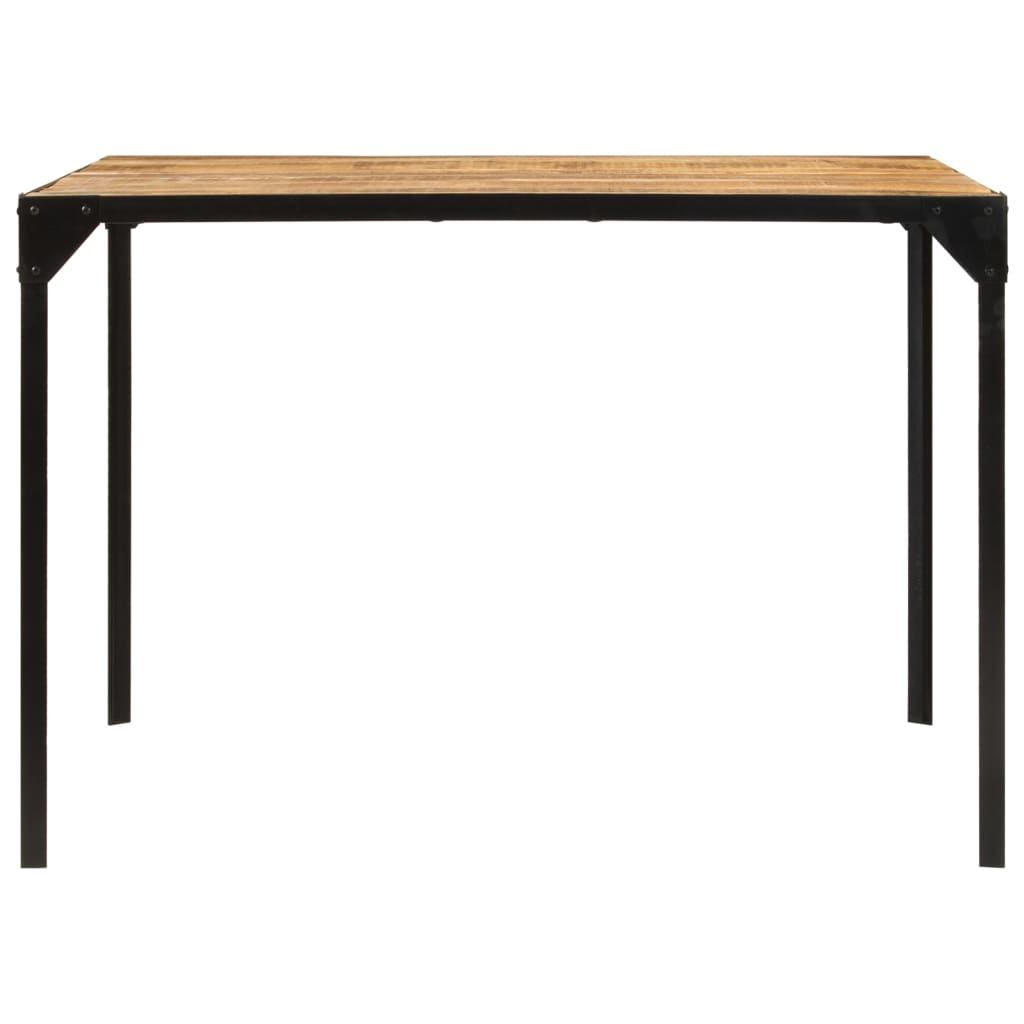 Τραπεζαρία 110 x 110 x 76 εκ. από Μασίφ Ξύλο Μάνγκο