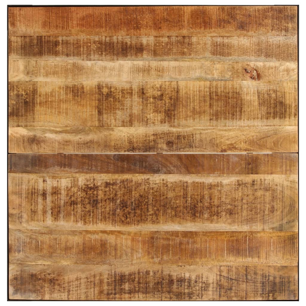 Τραπεζαρία 110 x 110 x 76 εκ. από Μασίφ Ξύλο Μάνγκο