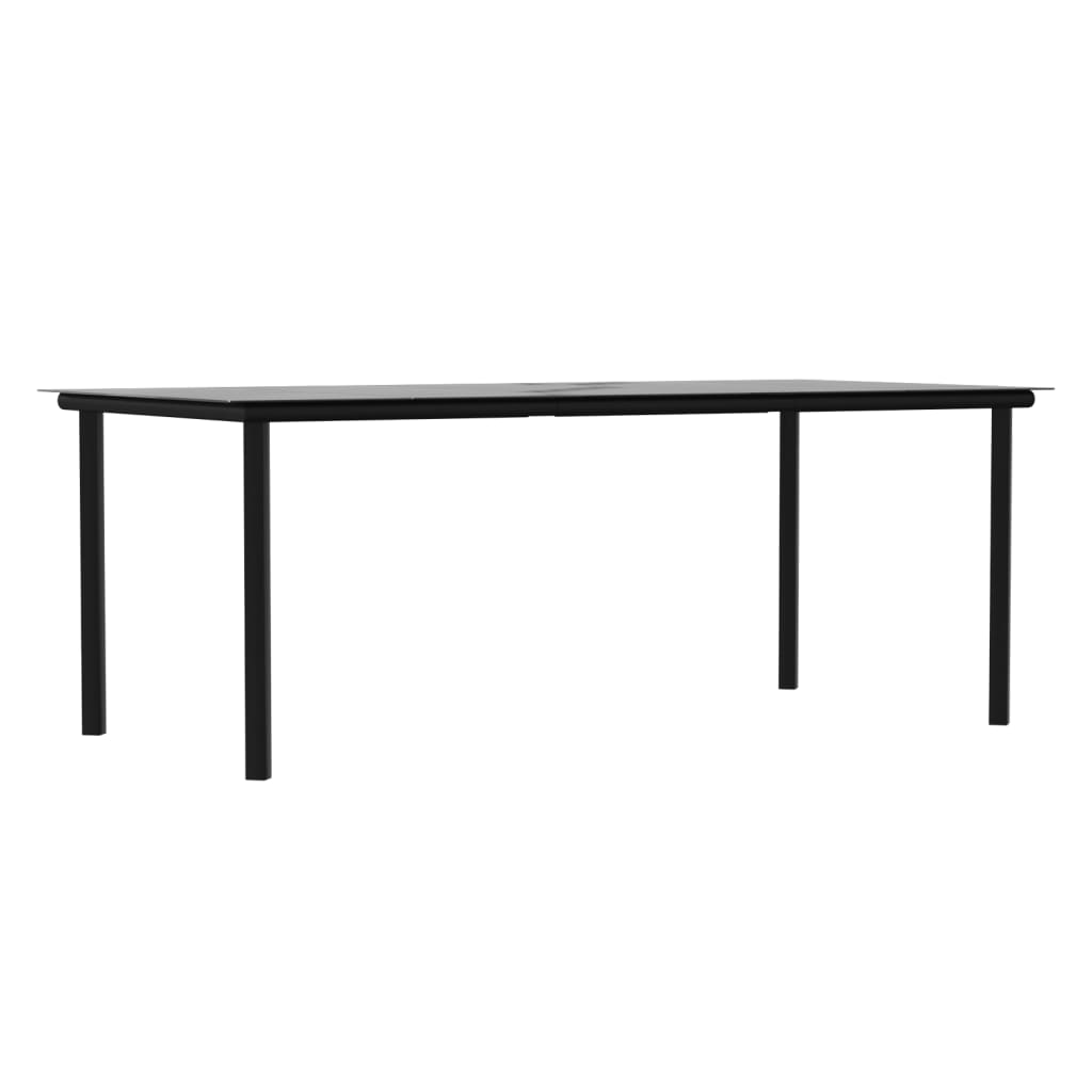 Σετ Τραπεζαρίας Κήπου 9 τεμ. Συνθ. Ρατάν / Ατσάλι με Μαξιλάρια