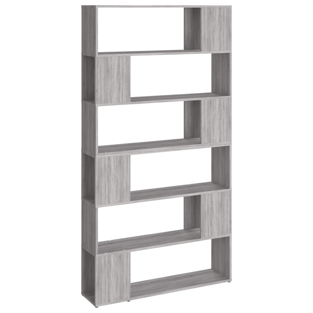 Βιβλιοθήκη/Διαχωριστικό Χώρου Γκρι Sonoma 100 x 24 x 188 εκ.