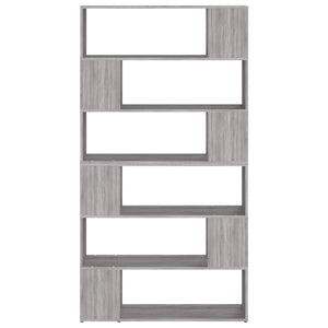 Βιβλιοθήκη/Διαχωριστικό Χώρου Γκρι Sonoma 100 x 24 x 188 εκ.