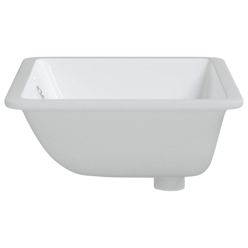 Νιπτήρας Μπάνιου Ορθογώνιος Λευκός 52x38,5x19,5 εκ. Κεραμικός
