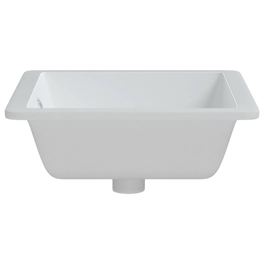 Νιπτήρας Μπάνιου Ορθογώνιος Λευκός 50x40,5x18,5 εκ. Κεραμικός