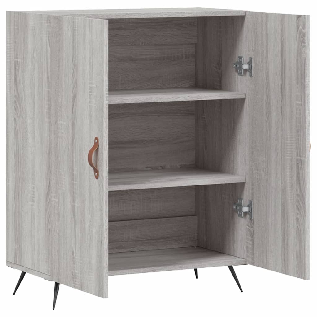 Ντουλάπι Γκρι Sonoma 69,5 x 34 x 90 εκ. από Επεξεργασμένο Ξύλο