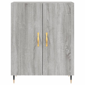 Ντουλάπι Γκρι Sonoma 69,5 x 34 x 90 εκ. από Επεξεργασμένο Ξύλο