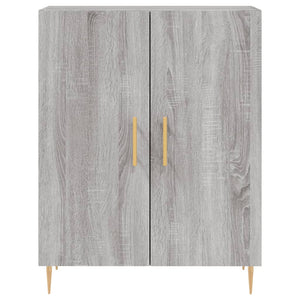 Ντουλάπι Γκρι Sonoma 69,5 x 34 x 90 εκ. από Επεξεργασμένο Ξύλο
