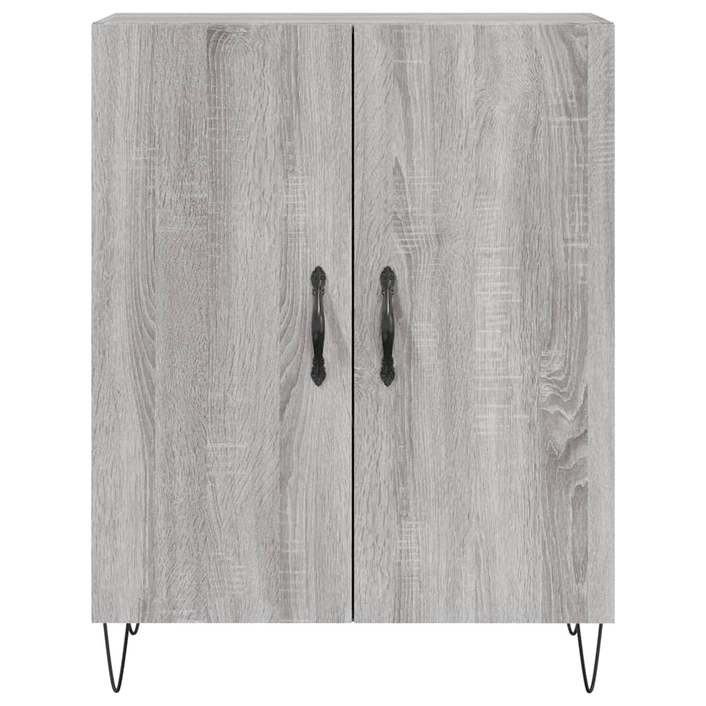 Ντουλάπι Γκρι Sonoma 69,5 x 34 x 90 εκ. από Επεξεργασμένο Ξύλο - Pakobazaar