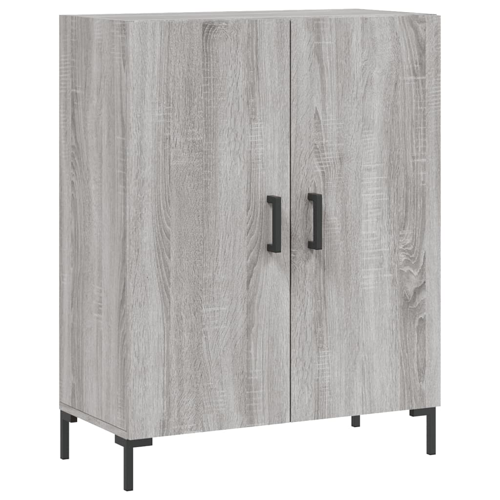 Ντουλάπι Γκρι Sonoma 69,5 x 34 x 90 εκ. από Επεξεργασμένο Ξύλο - Pakobazaar