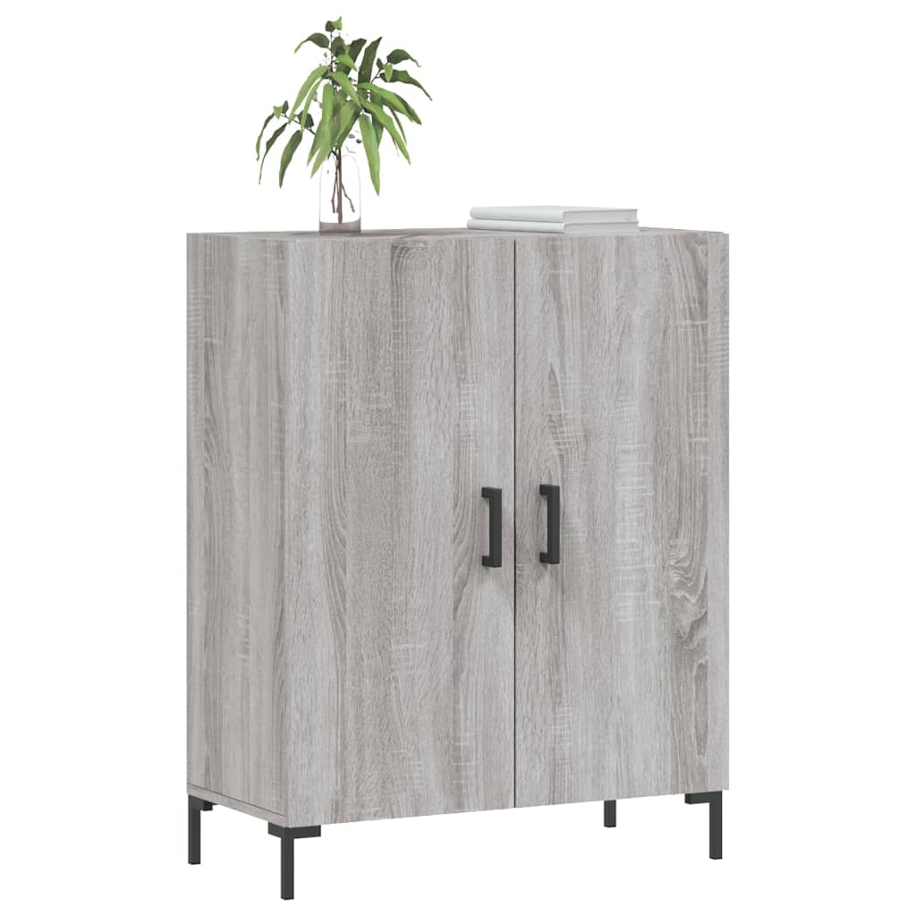 Ντουλάπι Γκρι Sonoma 69,5 x 34 x 90 εκ. από Επεξεργασμένο Ξύλο - Pakobazaar