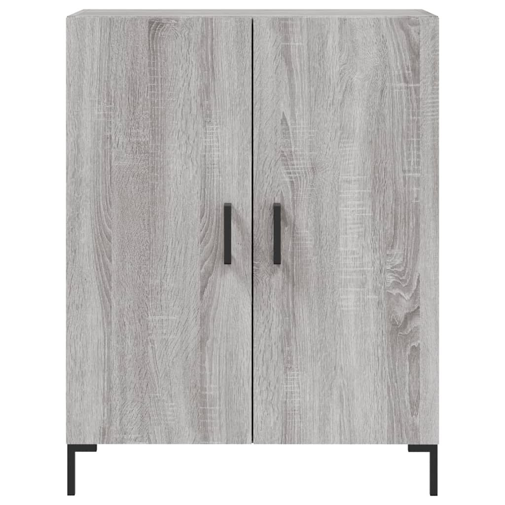 Ντουλάπι Γκρι Sonoma 69,5 x 34 x 90 εκ. από Επεξεργασμένο Ξύλο - Pakobazaar