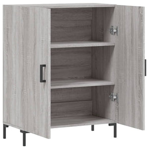 Ντουλάπι Γκρι Sonoma 69,5 x 34 x 90 εκ. από Επεξεργασμένο Ξύλο - Pakobazaar