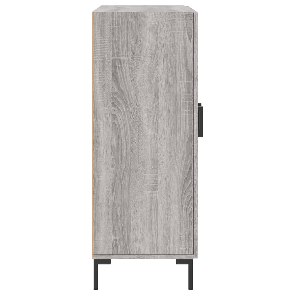 Ντουλάπι Γκρι Sonoma 69,5 x 34 x 90 εκ. από Επεξεργασμένο Ξύλο - Pakobazaar