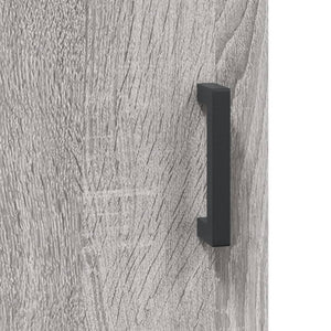Ντουλάπι Γκρι Sonoma 69,5 x 34 x 90 εκ. από Επεξεργασμένο Ξύλο - Pakobazaar