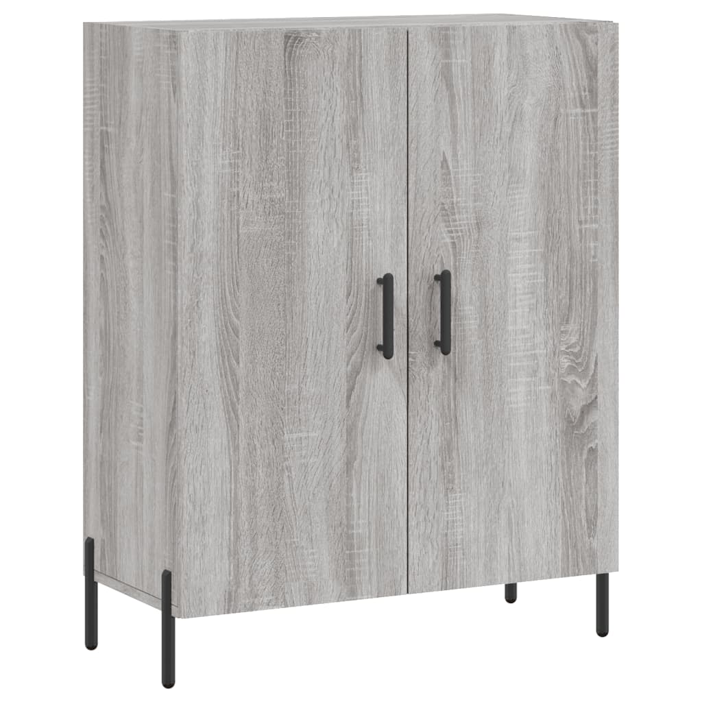 Ντουλάπι Γκρι Sonoma 69,5 x 34 x 90 εκ. από Επεξεργασμένο Ξύλο - Pakobazaar