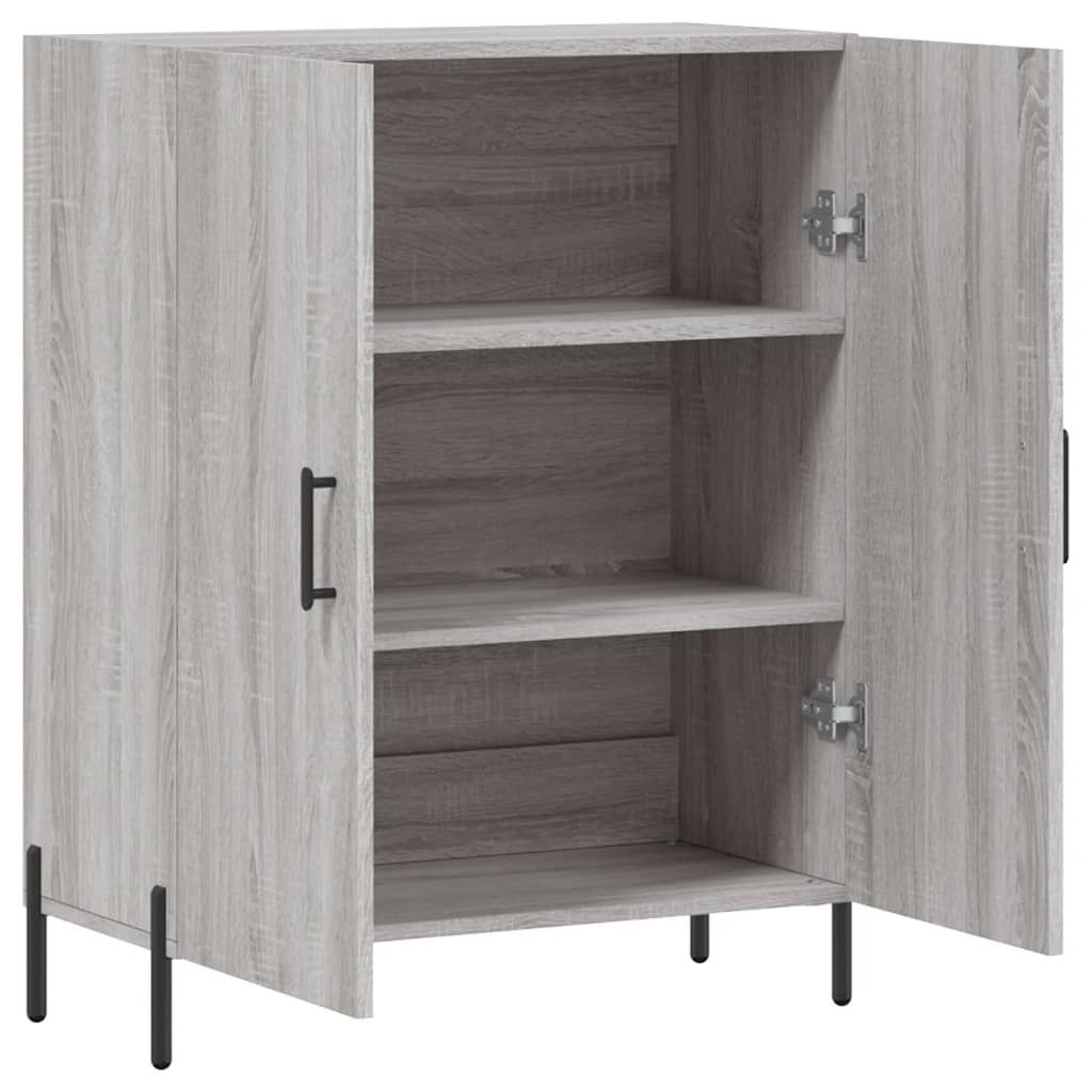 Ντουλάπι Γκρι Sonoma 69,5 x 34 x 90 εκ. από Επεξεργασμένο Ξύλο - Pakobazaar