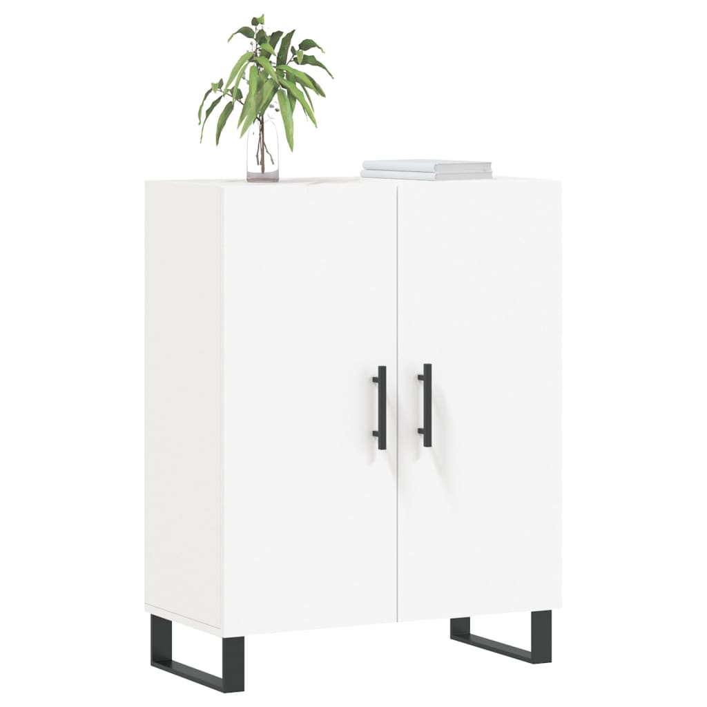 Ντουλάπι Λευκό 69,5 x 34 x 90 εκ. από Επεξεργασμένο Ξύλο - Pakobazaar