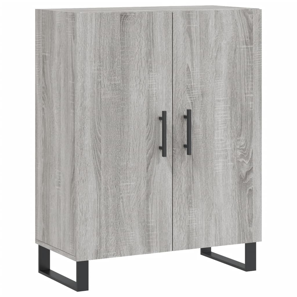 Ντουλάπι Γκρι Sonoma 69,5 x 34 x 90 εκ. από Επεξεργασμένο Ξύλο