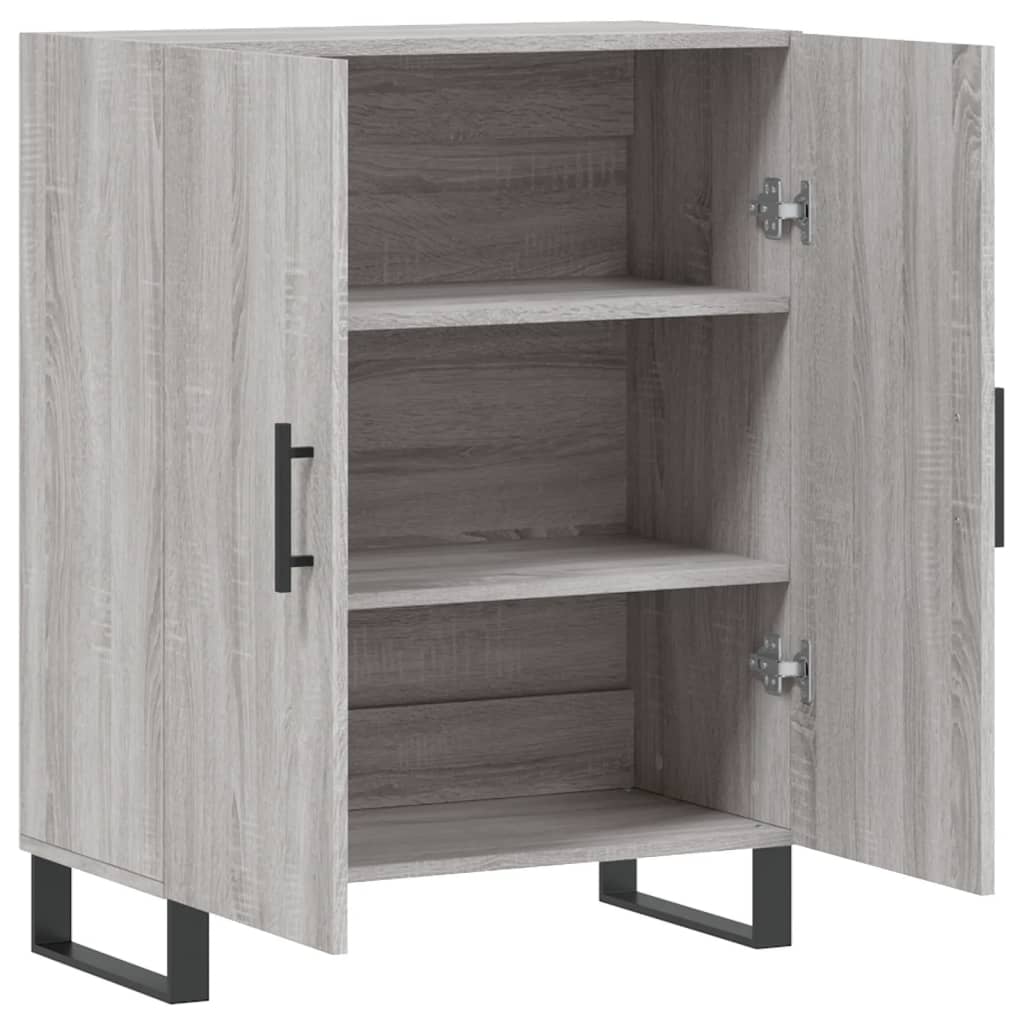 Ντουλάπι Γκρι Sonoma 69,5 x 34 x 90 εκ. από Επεξεργασμένο Ξύλο