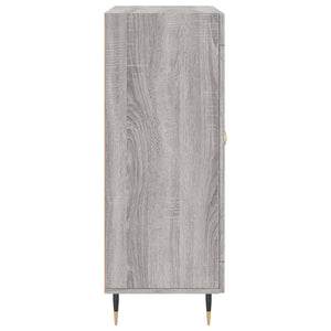 Ντουλάπι Γκρι Sonoma 69,5 x 34 x 90 εκ. από Επεξεργασμένο Ξύλο - Pakobazaar