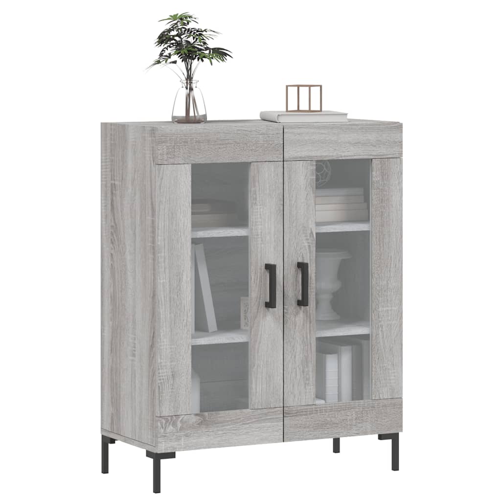 Ντουλάπι Γκρι Sonoma 69,5 x 34 x 90 εκ. από Επεξεργασμένο Ξύλο