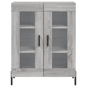 Ντουλάπι Γκρι Sonoma 69,5 x 34 x 90 εκ. από Επεξεργασμένο Ξύλο - Pakobazaar