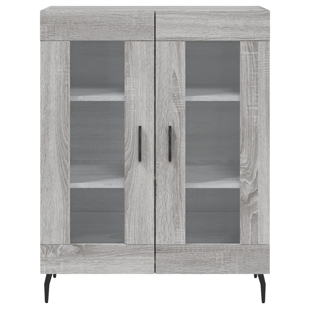 Ντουλάπι Γκρι Sonoma 69,5 x 34 x 90 εκ. από Επεξεργασμένο Ξύλο
