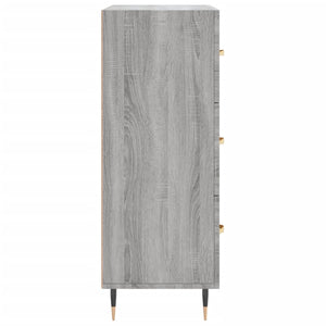 Ντουλάπι Γκρι Sonoma 69,5 x 34 x 90 εκ. από Επεξεργασμένο Ξύλο