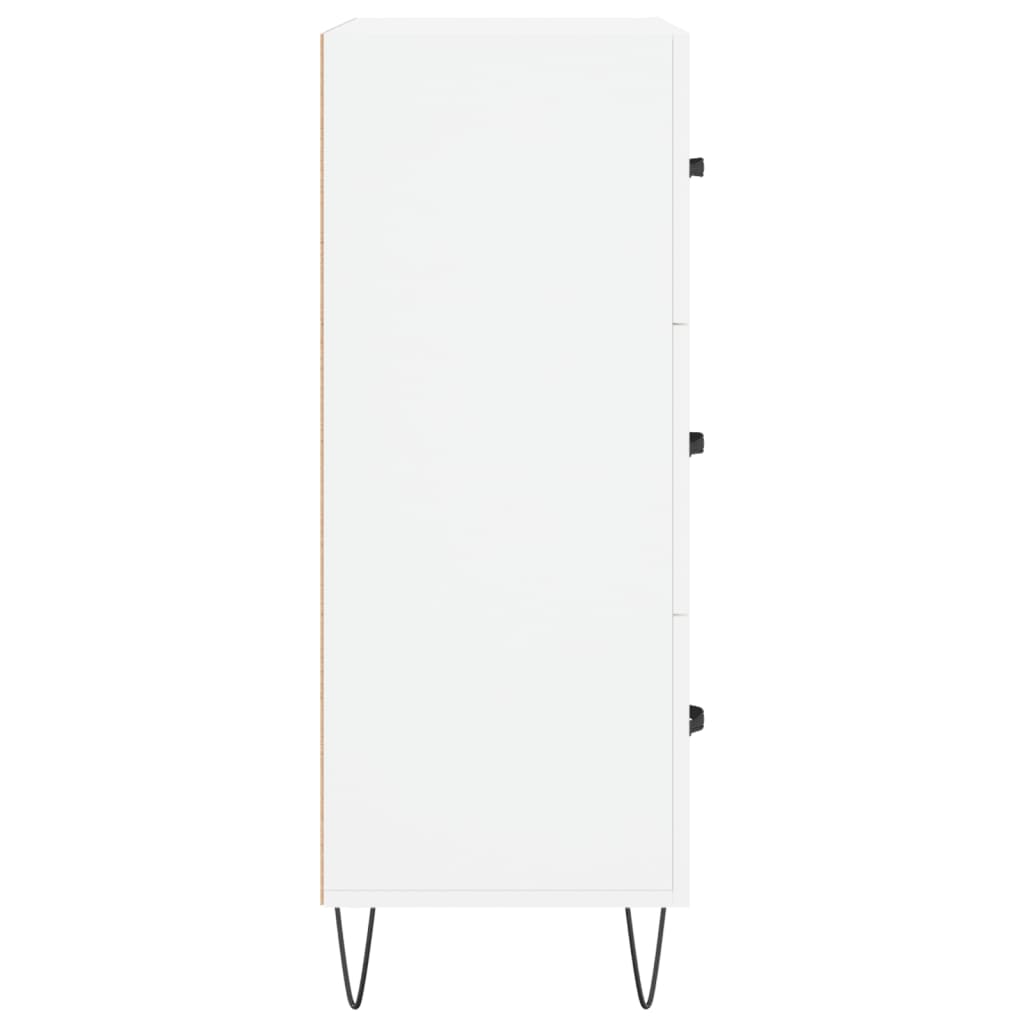 Ντουλάπι Λευκό 69,5 x 34 x 90 εκ. από Επεξεργασμένο Ξύλο - Pakobazaar