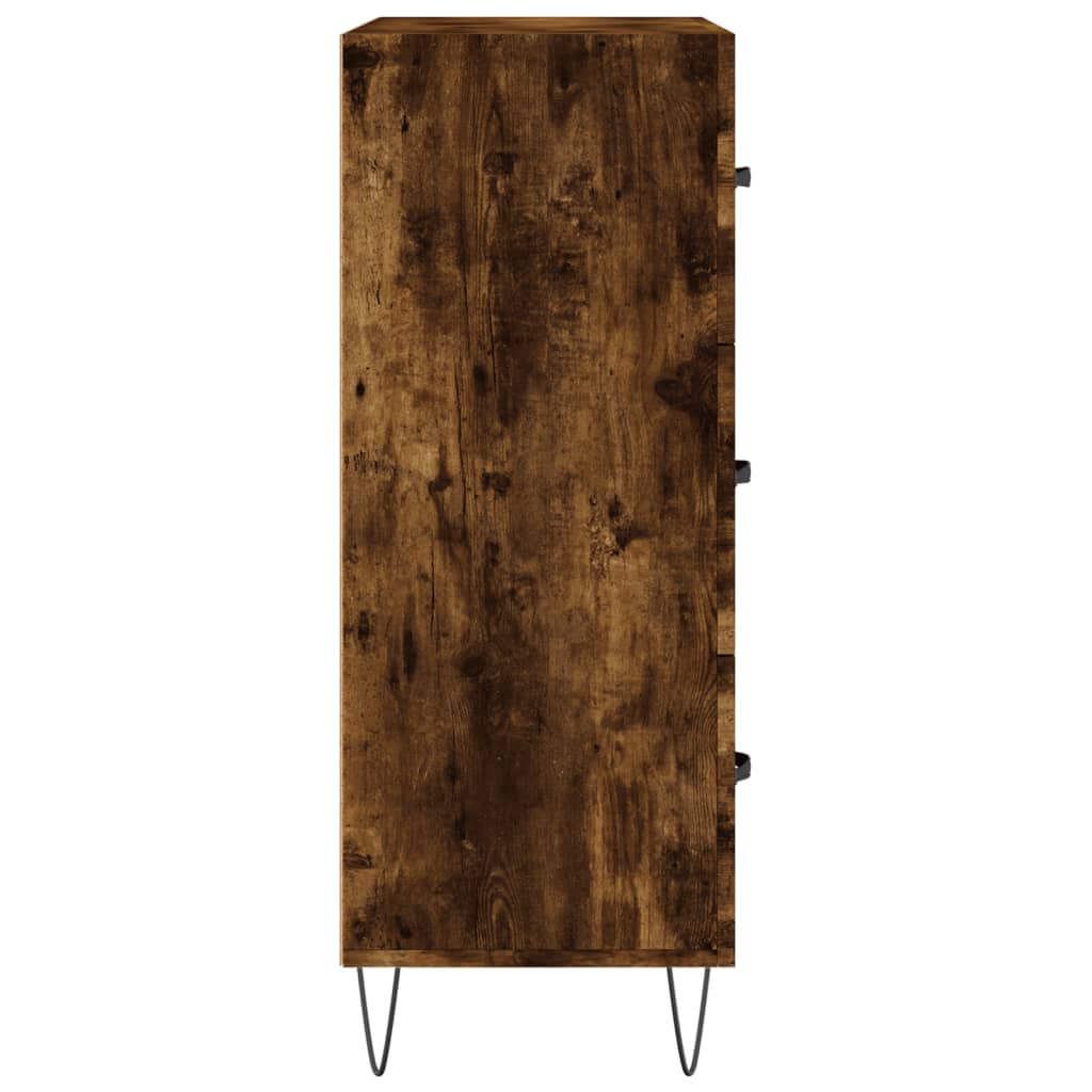 Ντουλάπι Καπνιστή Δρυς 69,5 x 34 x 90 εκ. Επεξεργασμένο Ξύλο