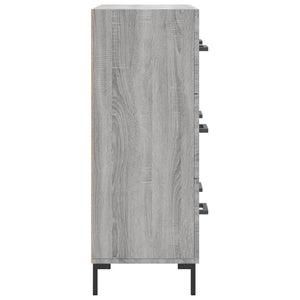 Ντουλάπι Γκρι Sonoma 69,5 x 34 x 90 εκ. από Επεξεργασμένο Ξύλο