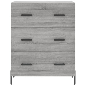 Ντουλάπι Γκρι Sonoma 69,5 x 34 x 90 εκ. από Επεξεργασμένο Ξύλο