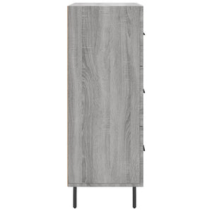 Ντουλάπι Γκρι Sonoma 69,5 x 34 x 90 εκ. από Επεξεργασμένο Ξύλο