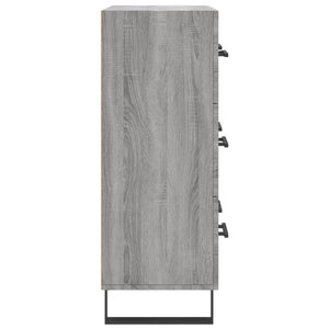 Ντουλάπι Γκρι Sonoma 69,5 x 34 x 90 εκ. από Επεξεργασμένο Ξύλο