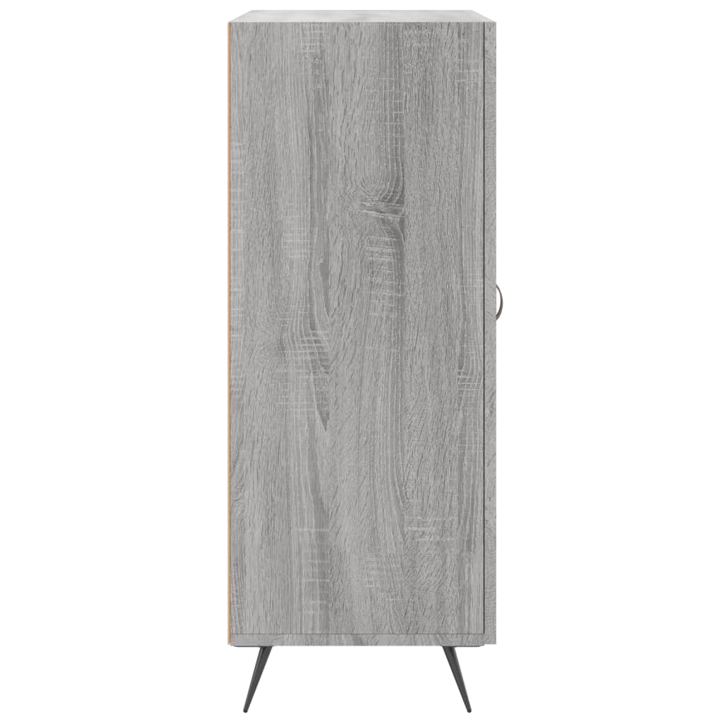 Ντουλάπι Γκρι Sonoma 69,5 x 34 x 90 εκ. από Επεξεργασμένο Ξύλο - Pakobazaar