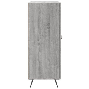 Ντουλάπι Γκρι Sonoma 69,5 x 34 x 90 εκ. από Επεξεργασμένο Ξύλο - Pakobazaar