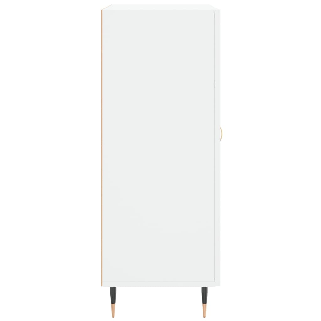 Ντουλάπι Λευκό 69,5 x 34 x 90 εκ. από Επεξεργασμένο Ξύλο - Pakobazaar