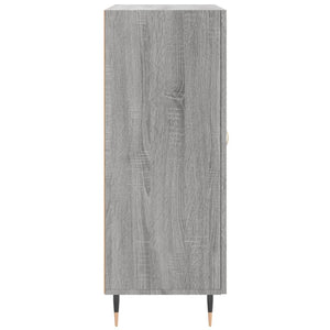 Ντουλάπι Γκρι Sonoma 69,5 x 34 x 90 εκ. από Επεξεργασμένο Ξύλο