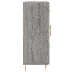 Ντουλάπι Γκρι Sonoma 69,5 x 34 x 90 εκ. από Επεξεργασμένο Ξύλο