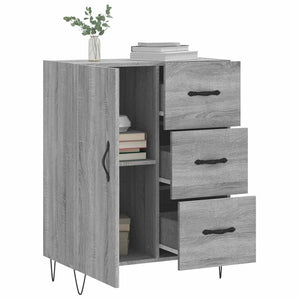 Ντουλάπι Γκρι Sonoma 69,5 x 34 x 90 εκ. από Επεξεργασμένο Ξύλο