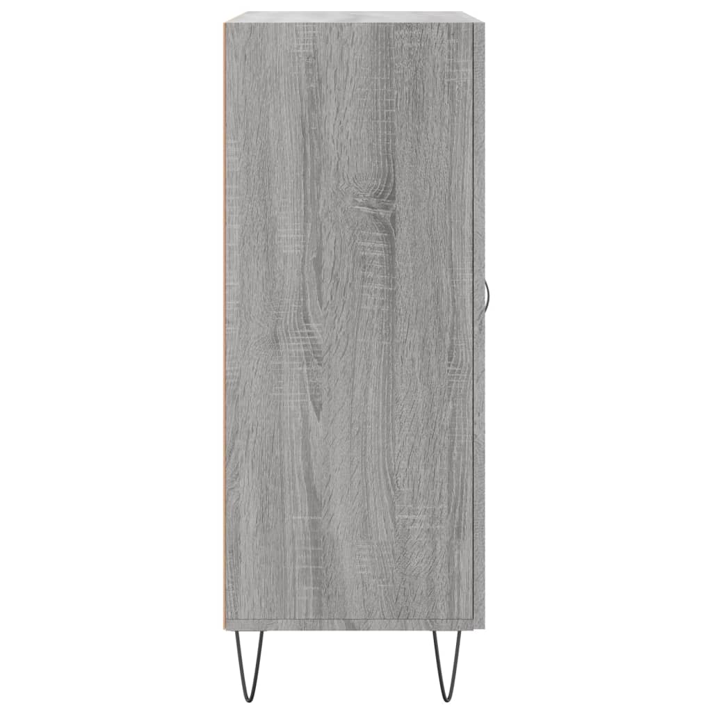 Ντουλάπι Γκρι Sonoma 69,5 x 34 x 90 εκ. από Επεξεργασμένο Ξύλο