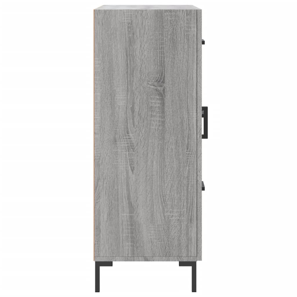 Ντουλάπι Γκρι Sonoma 69,5 x 34 x 90 εκ. από Επεξεργασμένο Ξύλο - Pakobazaar