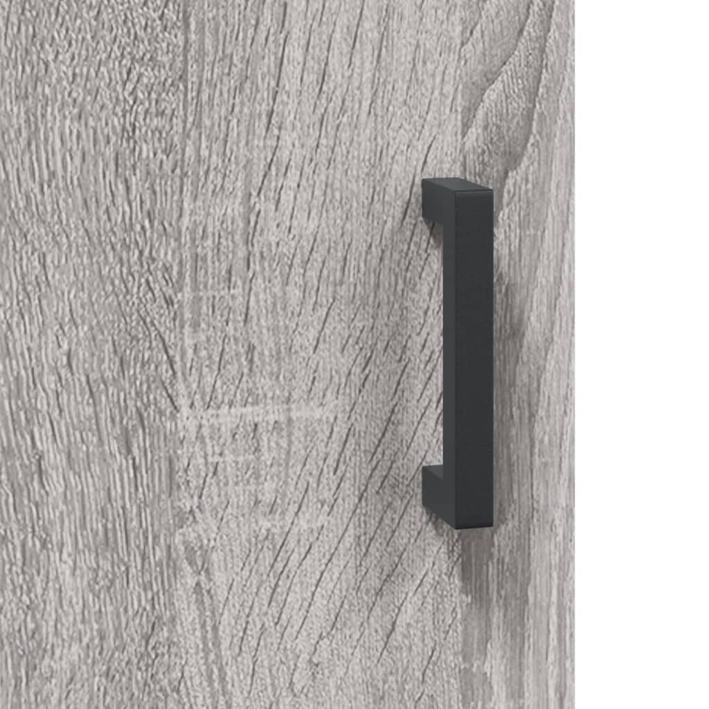 Ντουλάπι Γκρι Sonoma 69,5 x 34 x 90 εκ. από Επεξεργασμένο Ξύλο - Pakobazaar