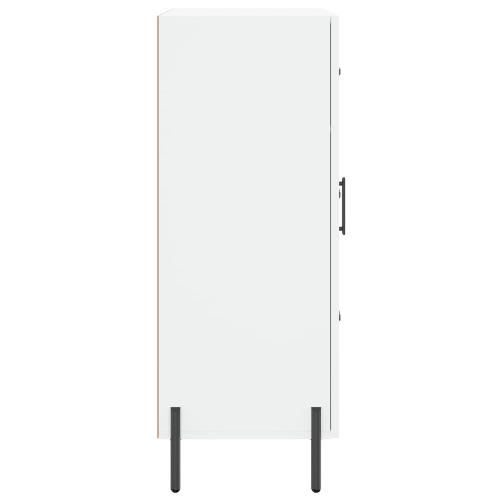 Ντουλάπι Λευκό 69,5 x 34 x 90 εκ. από Επεξεργασμένο Ξύλο